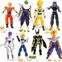 Image result for Movable Dragon Ball Figures