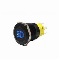 Image result for 12V Black Dashboard Push Button Switch