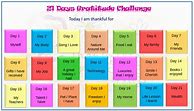 Image result for 21 Days of Gratitude Challenge