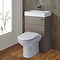 Image result for Wall Mounted Toilet with Sink On Top