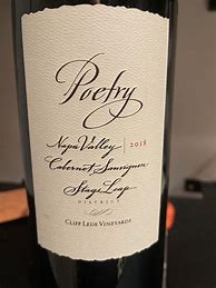 Image result for Cliff+Lede+Cabernet+Sauvignon+Lonely+Wizard+Stags+Leap