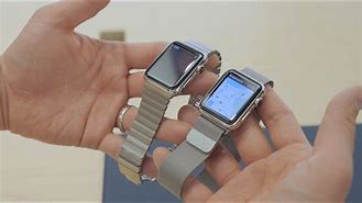 Image result for Apple Watch On Wrist 38 vs 42