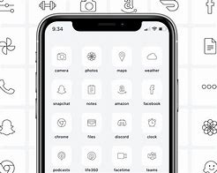 Image result for Minimalist iPhone Icons