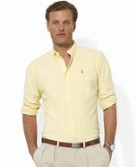 Image result for Ralph Lauren Yellow Polo Shirt