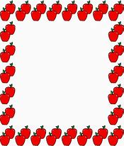 Image result for Apple Border Clip Art