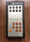 Image result for 80s Hitachi TV with Remote That Slots in the TV