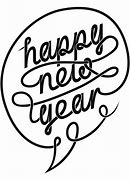 Image result for New Year's Clip Art Black and White