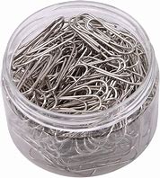 Image result for Small Black Plastic Paper Clips