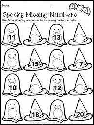 Image result for Halloween Kindergarten Worksheets