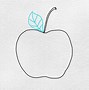 Image result for How Do You Draw a Apple