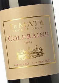 Image result for Te Mata Estate Coleraine