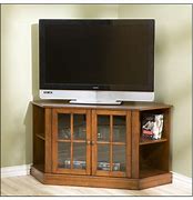 Image result for Corner TV Stand CRT