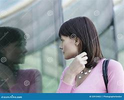 Image result for Woman Reflection On Window