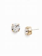 Image result for Round Crystal Stud Earrings