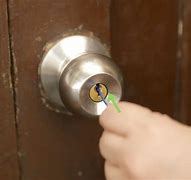Image result for How to Unlock a Storage Room Interior Door