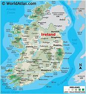 Image result for Europe Map Northland Ireland