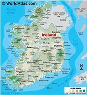 Image result for Ireland Cities Map