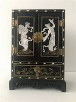 Image result for Vintage Oriental Jewelry Box