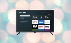 Image result for Roku 32-Inch TV Buttons On TV