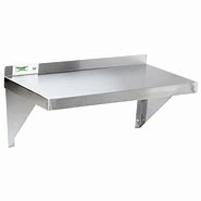 Image result for Stainless Steel Wall Mounted Shelf