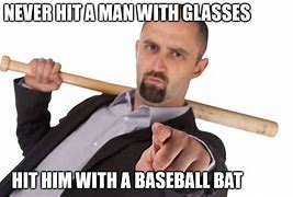 Image result for Baseball Bat Funny