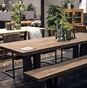 Image result for Dining Benches Indoor