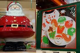 Image result for Costco Santa Cookie Stand
