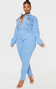 Image result for Denim Jumpsuits for Women Plus Size