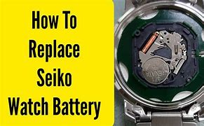 Image result for Seiko Quartz Watch Battery