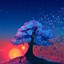 Image result for Aesthetic Galaxy Background Landscape