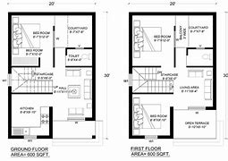 Image result for 20X30 Duplex House Plans