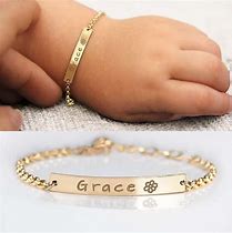 Image result for Wish Baby Gold Bracelet