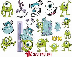Image result for Monsters Inc SVG