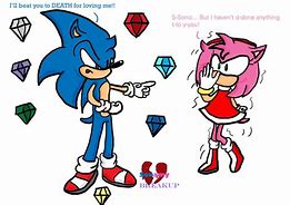 Image result for Sonic and Amy Break Up