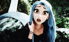 Image result for Rapunzel Blue Hair