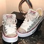Image result for Bedazzled Wedding Tennis Shoes