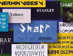 Image result for Sharp Angle Fonts