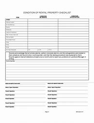 Image result for Condition of Rental Property Checklist