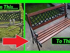 Image result for How to Refurbish a Concrete Garden Bench