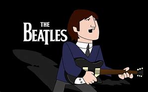Image result for John Lennon Beatles Cartoon