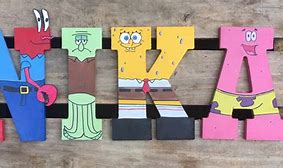 Image result for Spongebob Letters per Piece