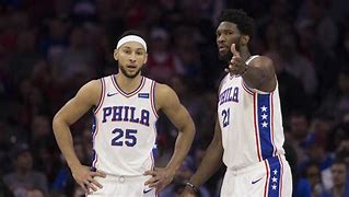 Image result for Ben Simmons and Joel Embiid