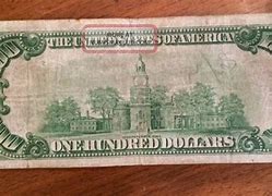 Image result for 1928A 100 Dollar Bill