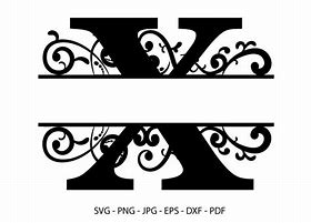 Image result for Split Letter X SVG