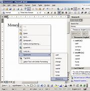 Image result for Research Pane in Word