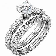 Image result for Diamond Wedding Ring Sets