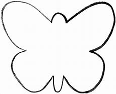 Image result for 5 Inch Butterfly Template