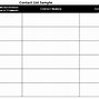 Image result for Phone Contact List Template