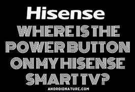 Image result for My Hisense TV Power Botton
