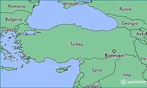 Image result for Batman Turkey Map